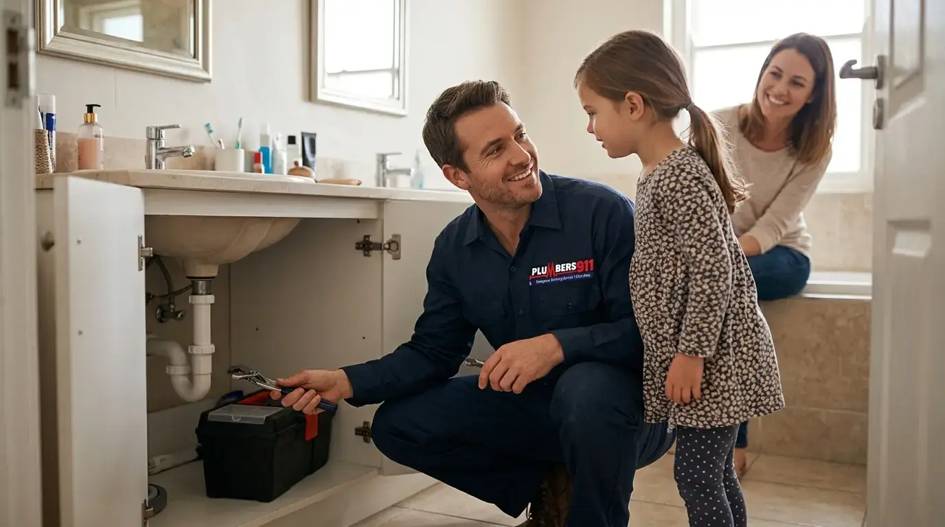 Licensed plumber at work in Lockport, IL